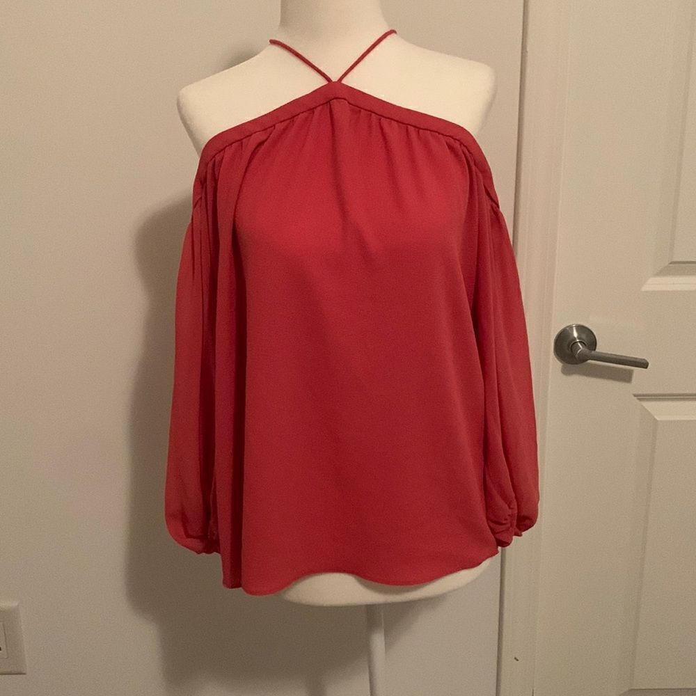 1.state Cold Shoulder Top